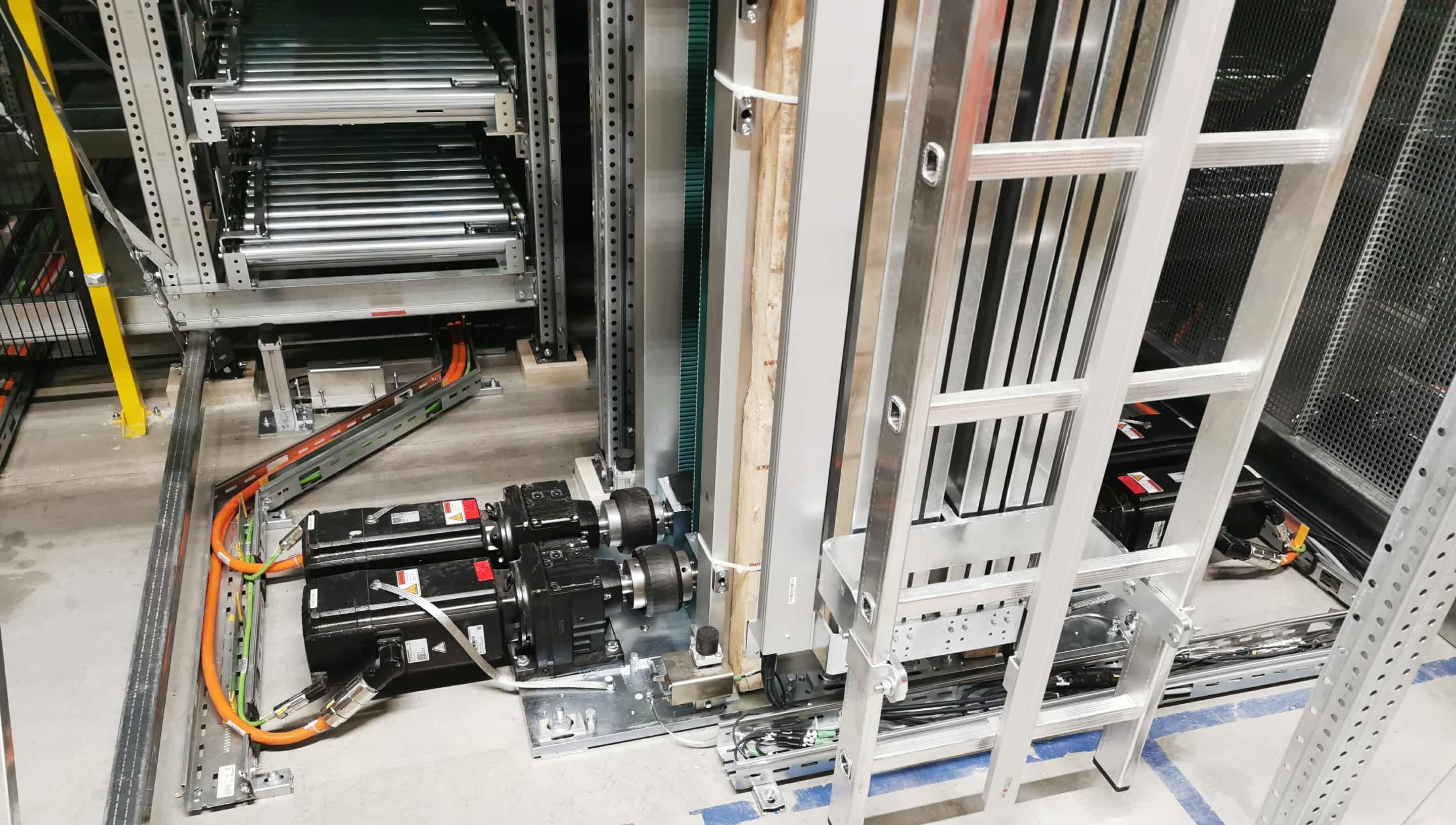 Auto-storage installation