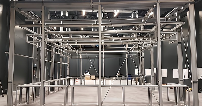 Montage von Metallkonstruktionen